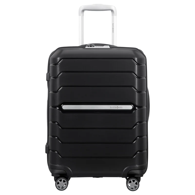 Samsonite Flux 4-Rollen-Kabinentrolley 55 cm erw. (black)