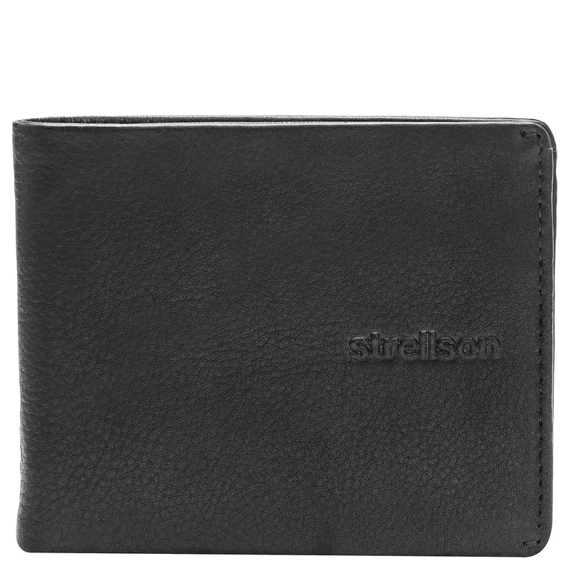 Strellson Carter Börse BillFold H4 - Geldbörse 4cc 11 cm (black)