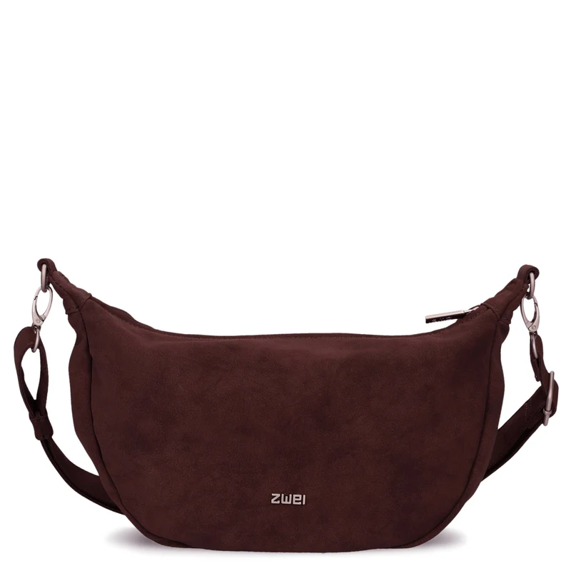 zwei Mademoiselle M70 - Umhängetasche 34 cm (nubuk-bordeaux)