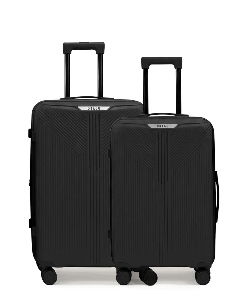 2er-Pack Hartschalenkoffer: Großer Koffer und mittelgroßer Koffer ERIDAN