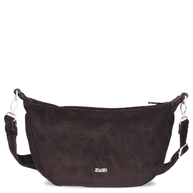 zwei Mademoiselle M70 - Umhängetasche 34 cm (cord-espresso)