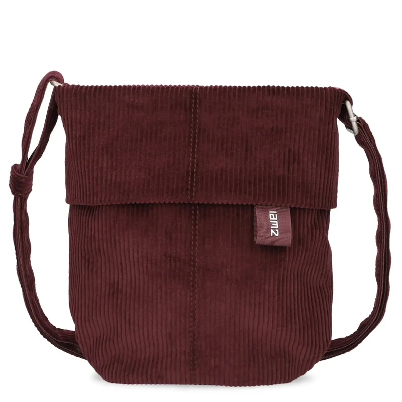 zwei Mademoiselle M45 - Schultertasche 22 cm (cord-bordeaux)