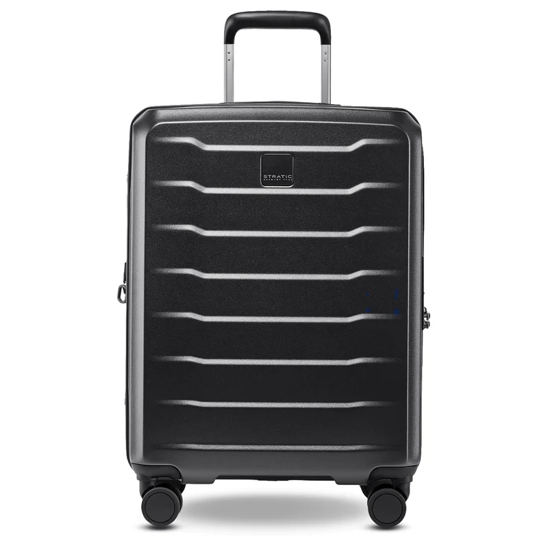 Stratic Phoenix SL - 4-Rollen-Kabinentrolley 55 cm erw. (black)