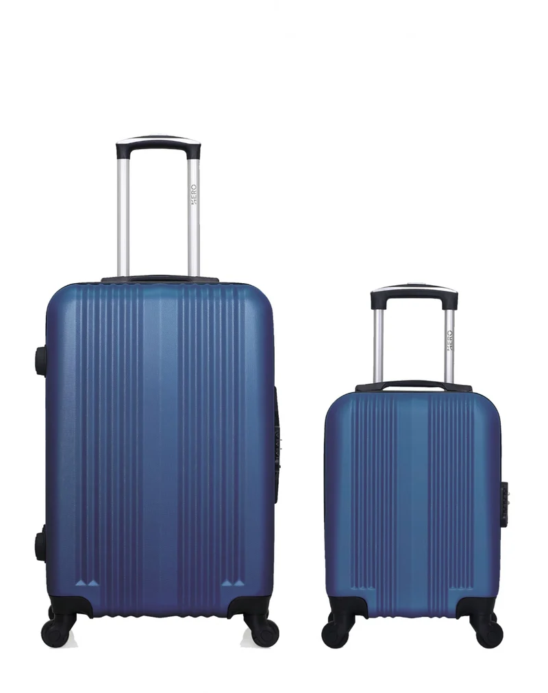 HERO – 2er-Pack: Mittelgroßer Koffer und Handgepäck XXS LIPARI