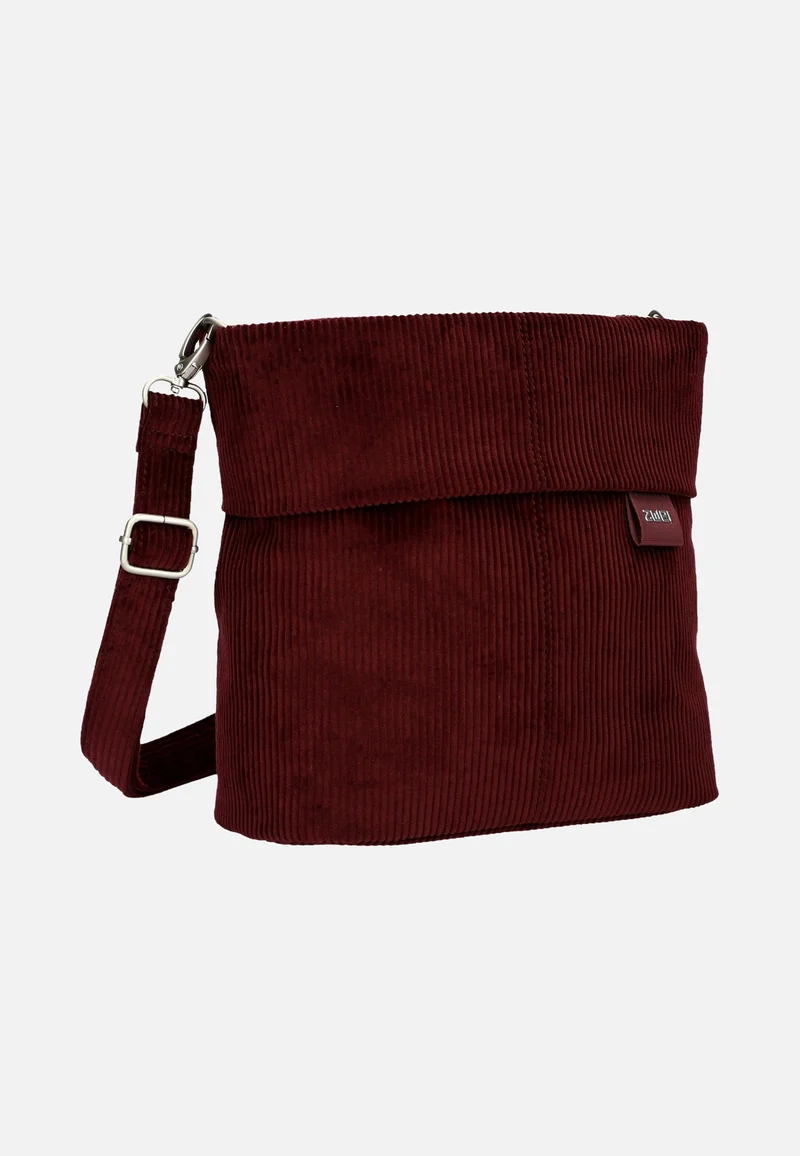 Mademoiselle M8 Cord/Bordeaux - Beuteltasche