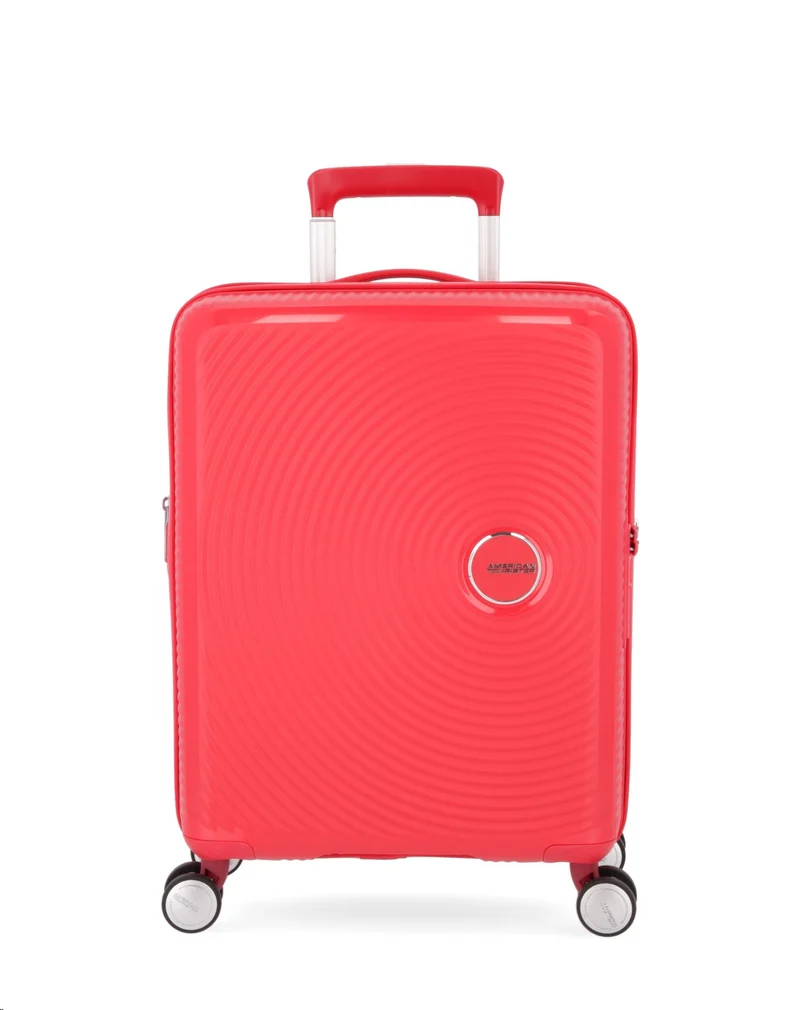 AMERICAN TOURISTER – Handgepäck - erweiterbarer Hartschalenkoffer 55cm SOUNDBOX