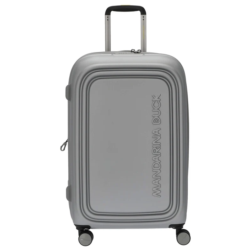 Mandarina Duck Logoduck+ - 4-Rollen-Trolley 70 cm M erw. (silver)
