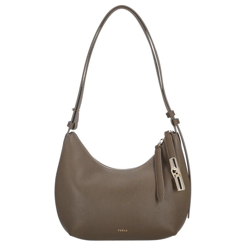 Furla Goccia S - Schultertasche S (muddy gray)
