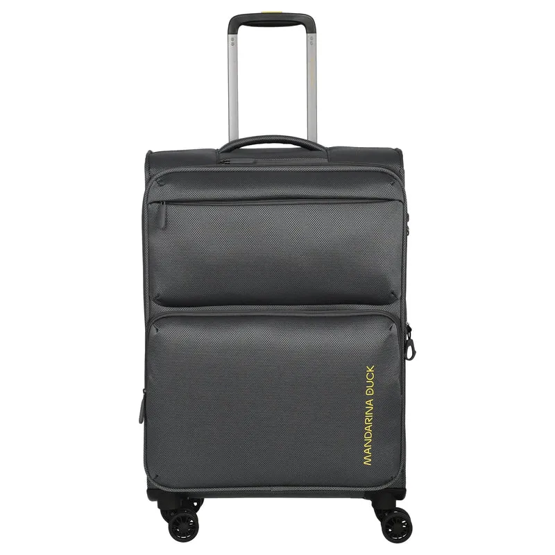Mandarina Duck Zephyr - 4-Rollen-Trolley 67 cm erw. (graphite)