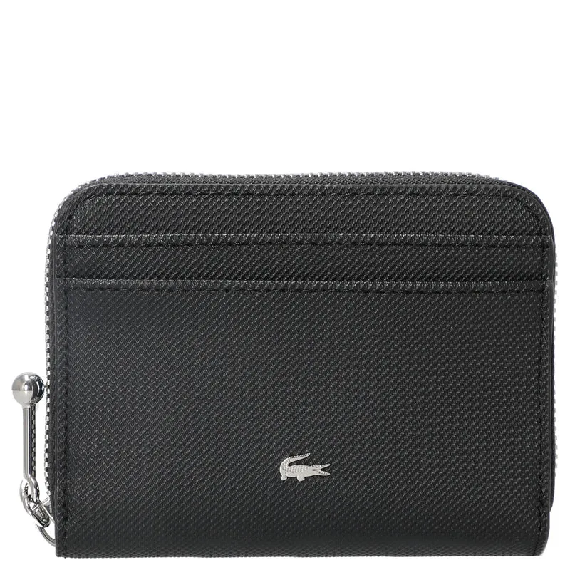 Lacoste Zip Coin Wallet XS - Geldbörse 8cc 12 cm (black)