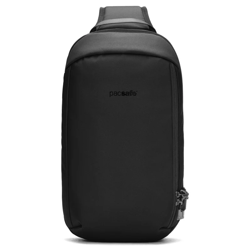 pacsafe V Tech Sling - Umhängetasche 40 cm (jet black)