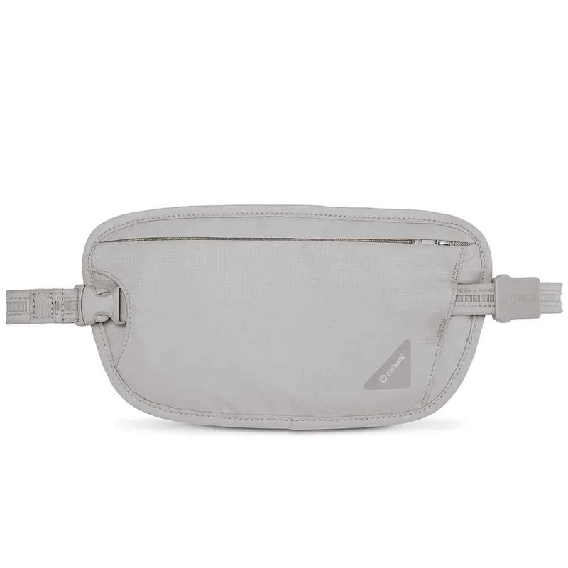 Pacsafe X100 Grey Waist Wallet Black Anti-Theft Bauchtasche