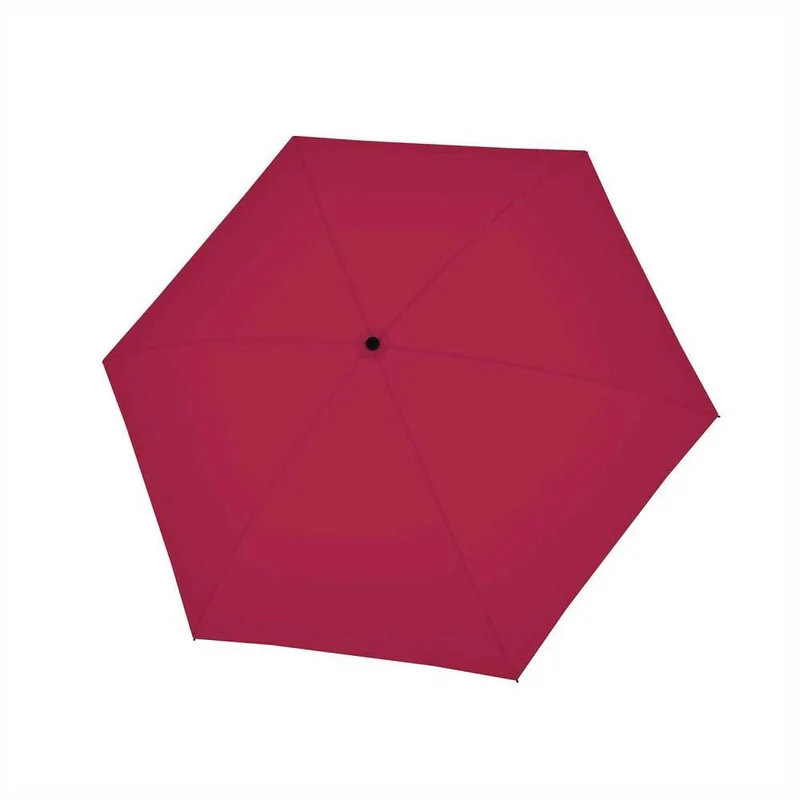 Knirps Fiber Compact Mini Uni Viva Magenta Manual Regenschirm
