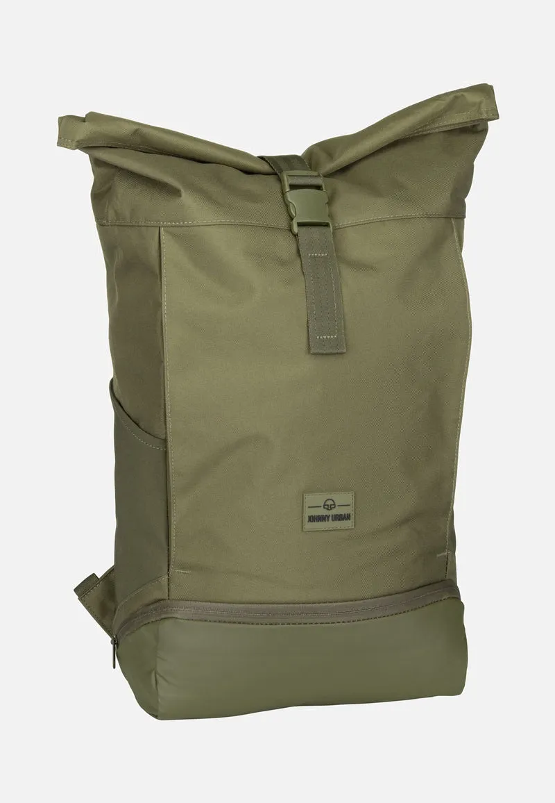 Allen Large Olive - Rolltop Rucksack