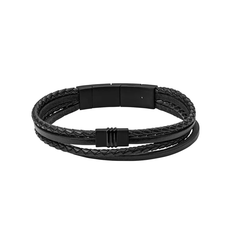 Fossil Vintage Casual herren Armband Schwarz JF03098001