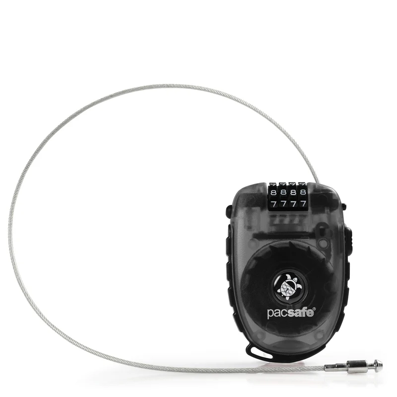 pacsafe Retractasafe 250 4-dial cable lock - Schloss (smoke)