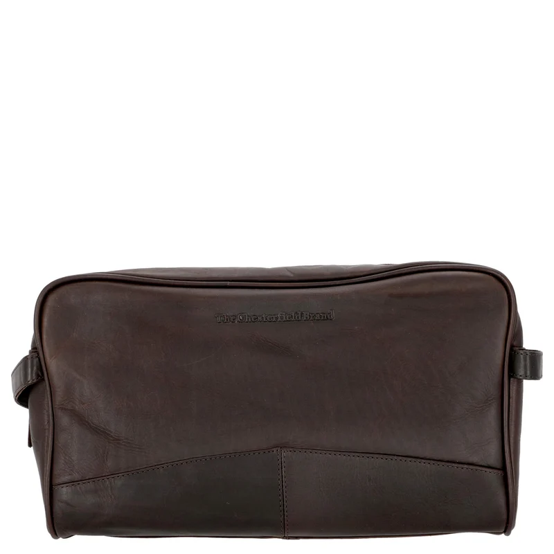 The Chesterfield Brand Stefan - Kulturbeutel Leder 29 cm (brown)