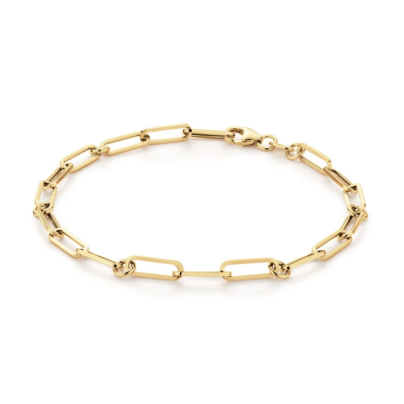 Jackie Gold Pirouette Boxlink Armband Aus 14 Karat Gold 585 JKB25.503