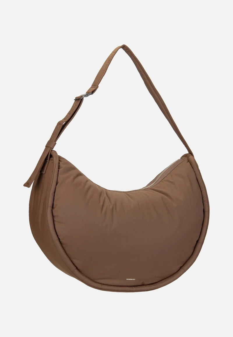 Curve Half Moon Dark Taupe - Hobo Bag