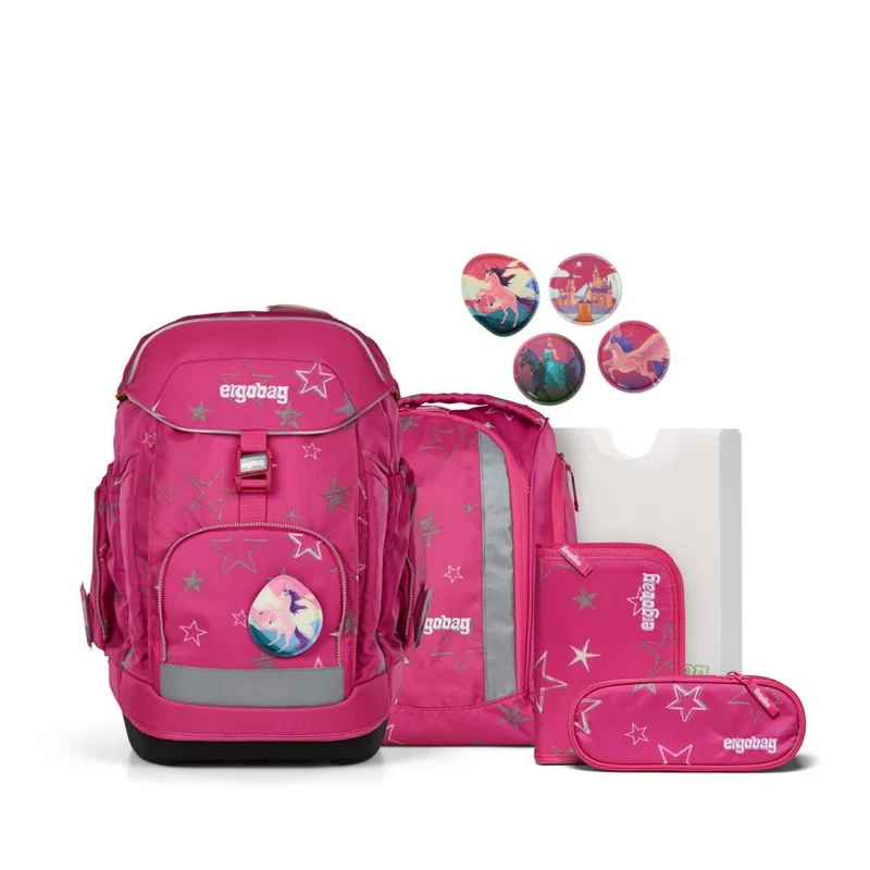Ergobag Maxi SternzauBär Schulrucksack Set 6tlg.