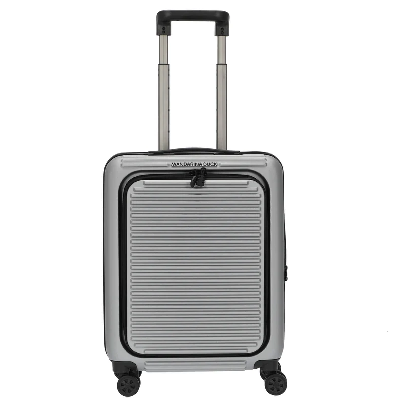 Mandarina Duck Tank Case - 4-Rollen-Trolley mit Vortasche 55 cm (grigio)