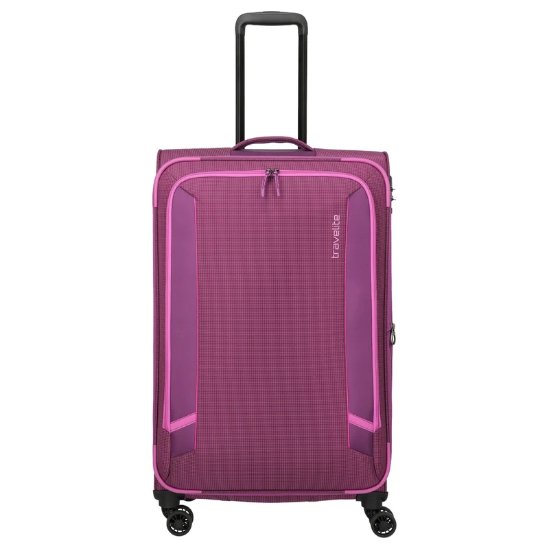 Travelite Corsiica - 4-Rollen-Trolley L 77 cm erw. (pink)