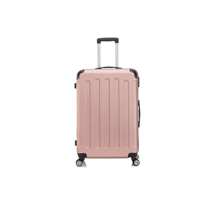 Herolite Tokio Alt Rosa 4-Doppelrollen Trolley L 77 cm