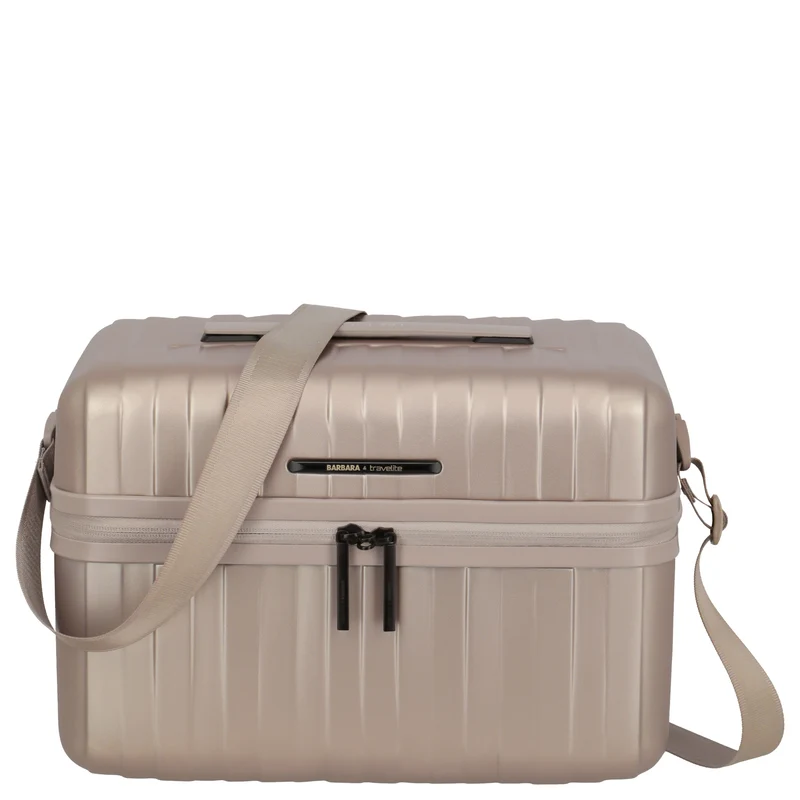 Travelite BARBARA Novelty - Beautycase 37 cm (satin nude)