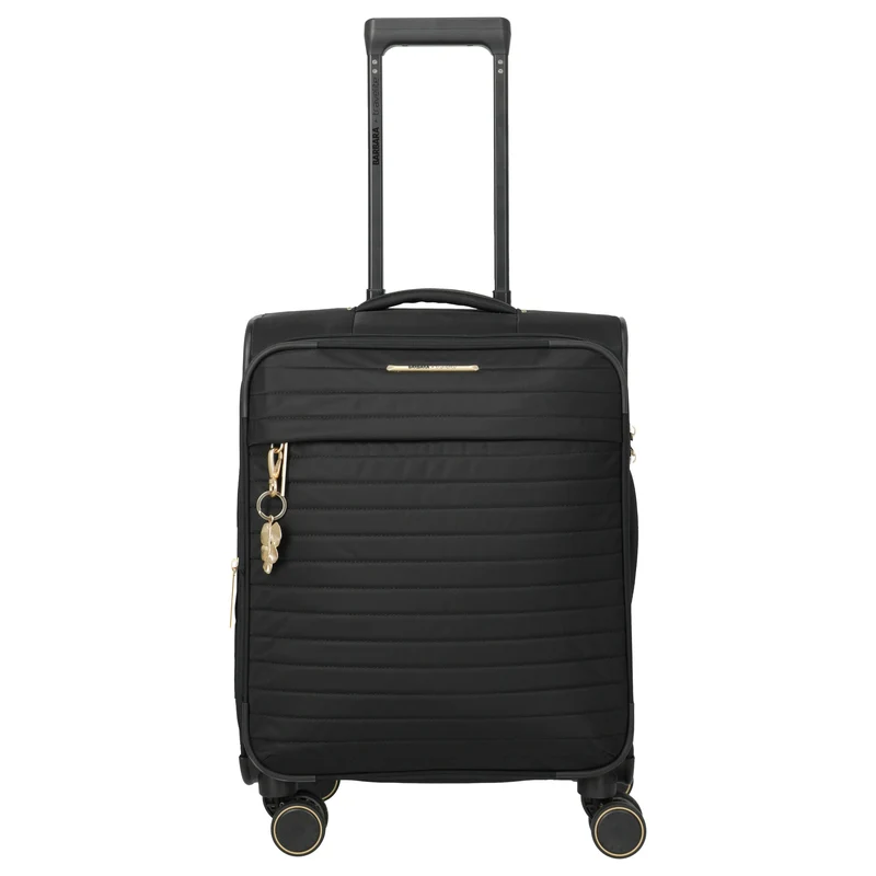 Travelite BARBARA Stepp - 4-Rollen-Trolley S 55 cm erw. (schwarz)