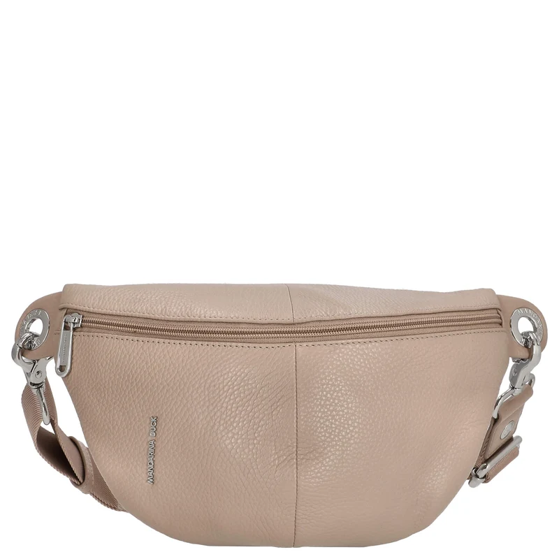 Mandarina Duck Mellow Leather Bum Bag - Gürteltasche 30 cm (warm taupe)