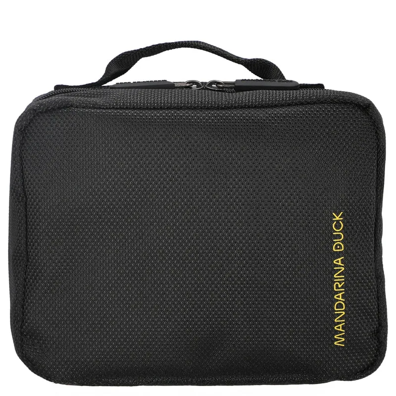 Mandarina Duck Zephyr - Kulturbeutel zum Aufhängen 21.5 cm (black)