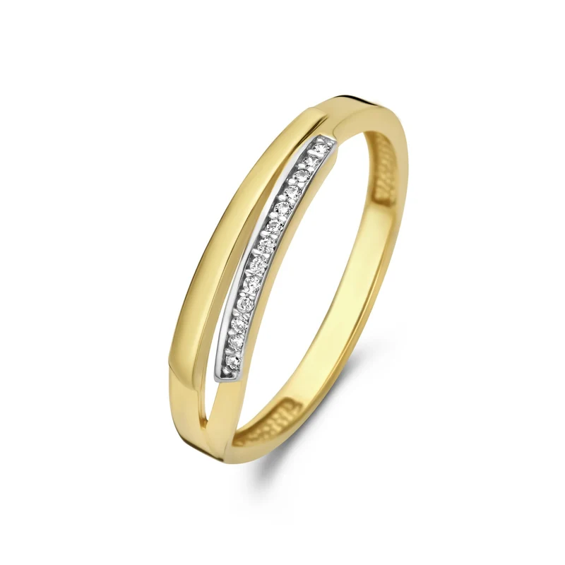 Beloro Jewels Monte Napoleone damen Ring 375 Gold BO330019-60