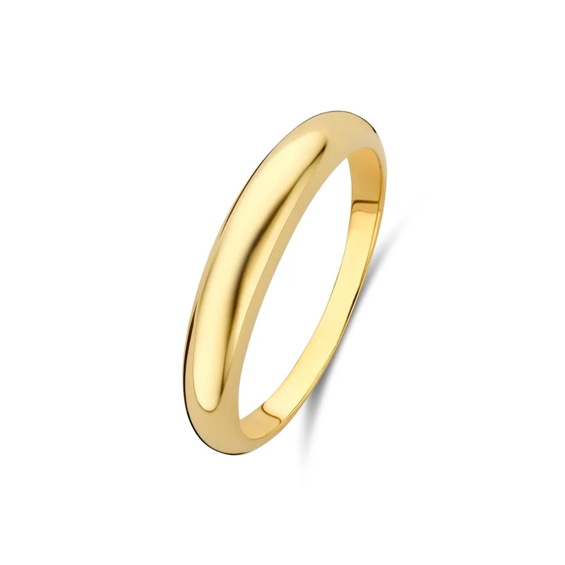 Beloro Jewels Della Spiga Dome 9 karat gold ring BO330040-54