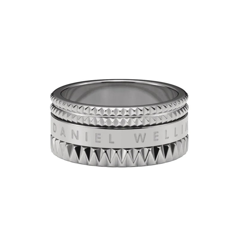 Daniel Wellington Elevation Silberfarbene Ring DW00400203