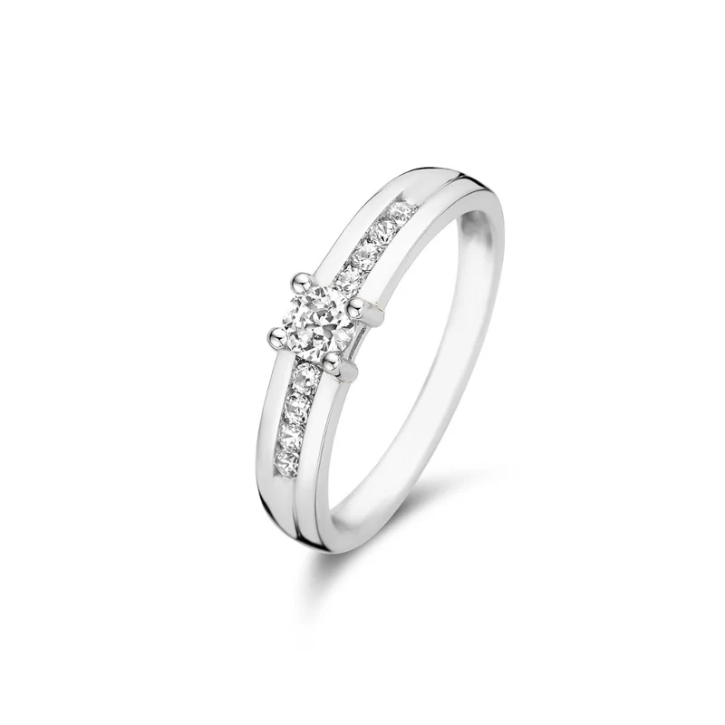 Isabel Bernard Saint Germain Estee 14 Karat | Weißgold Ring IB330073-50