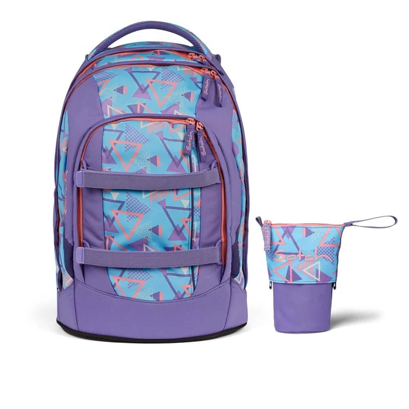 Satch Pack 80s Dance Schulrucksack Set 2tlg.