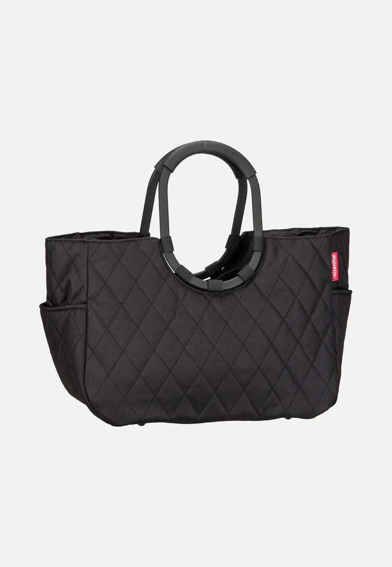 Loopshopper L Rhombus Black - Einkaufskorb