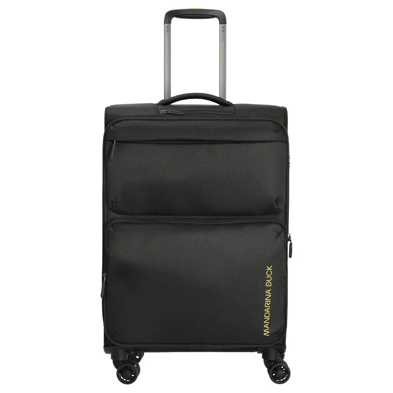 Mandarina Duck Zephyr - 4-Rollen-Trolley 67 cm erw. (black)