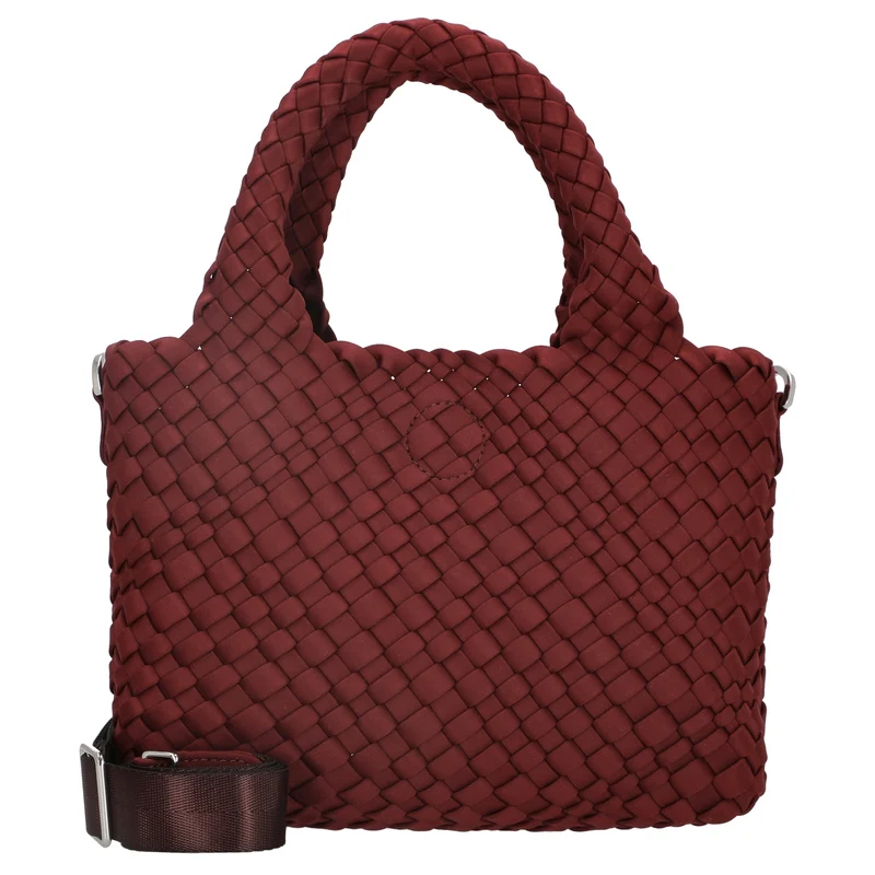 Les Visionnaires Elia Petite Neoweave - Henkeltasche 30 cm (bordeaux)