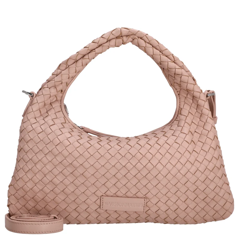 Les Visionnaires Sadie Weave Silky - Henkeltasche 37 cm (rose quartz)