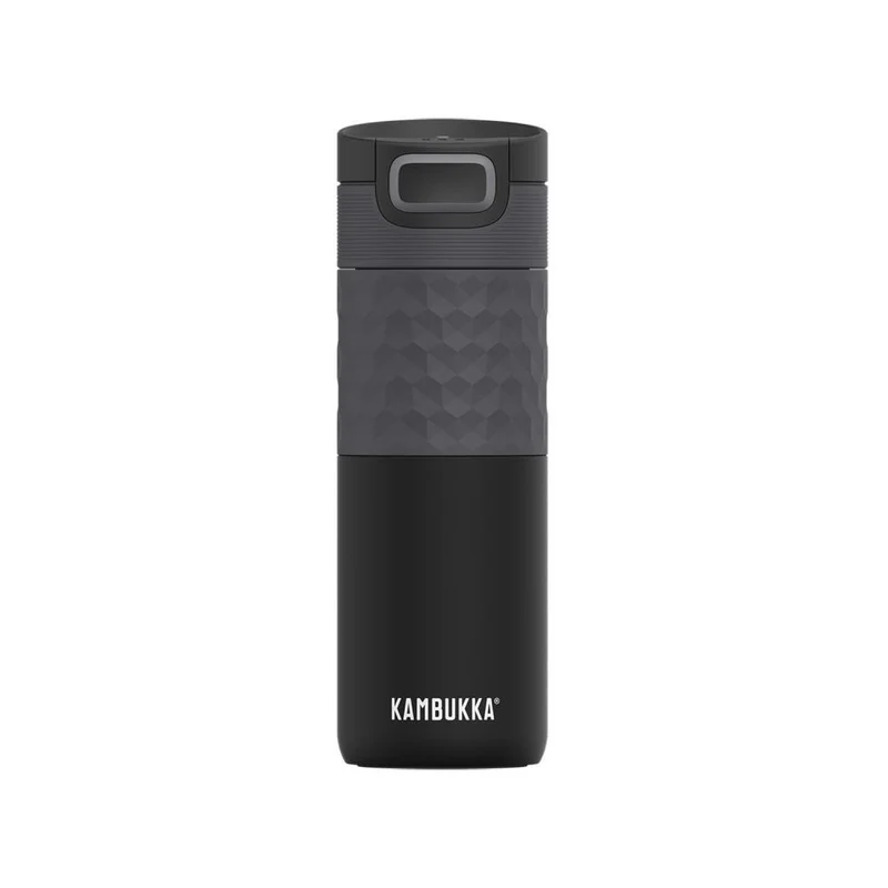 Kambukka Etna Grip Black Steel Kaffeebecher 500 ml