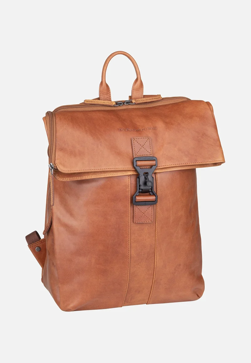 Savona 0322 Cognac - Rolltop Rucksack