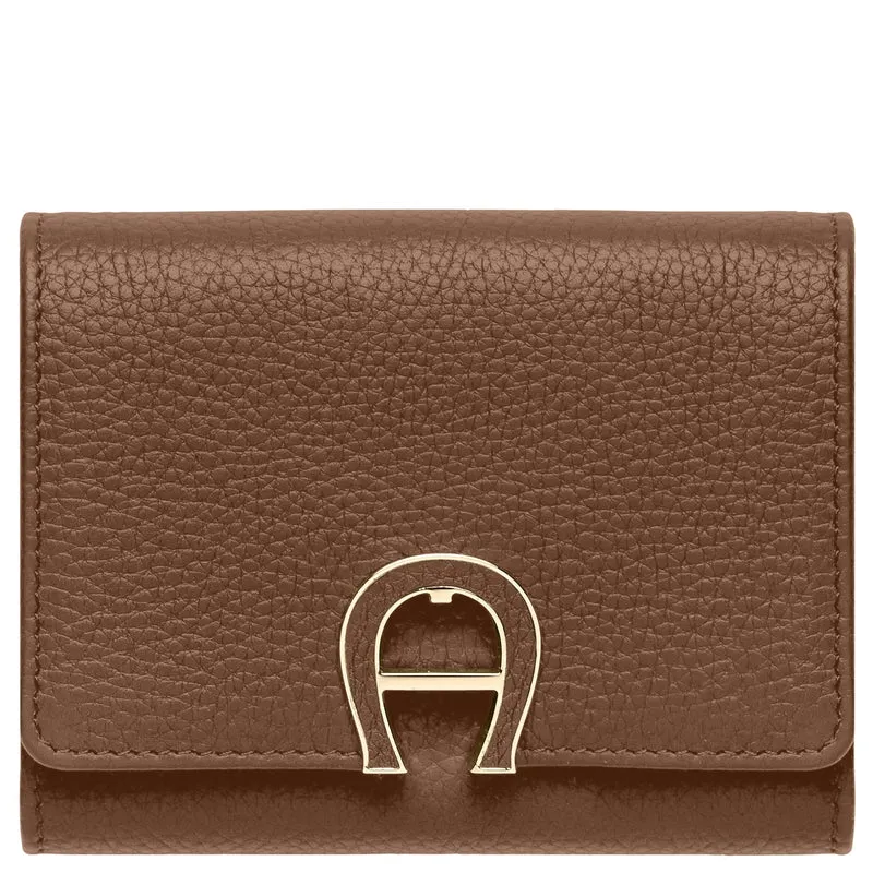 Aigner Fashion - Geldbörse 4cc 12.5 cm RFID (saddle brown)
