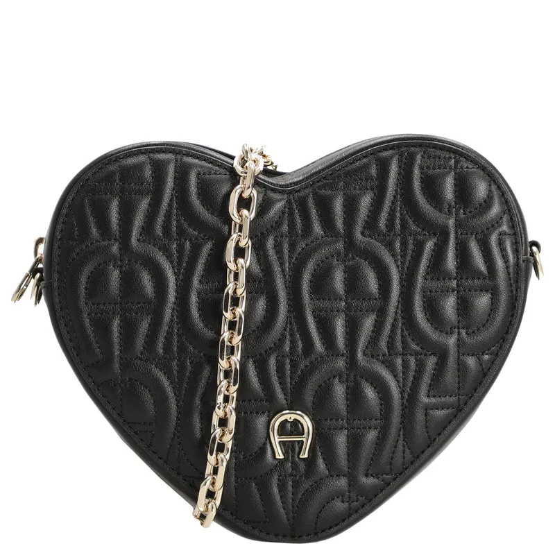 Aigner Fashion - Schultertasche 19 cm (black)