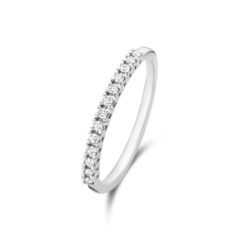 Isabel Bernard De la Paix Madeline 14 Karat | Weißgold Ring | Diamant 0.14 Karat | IBD330021-50
