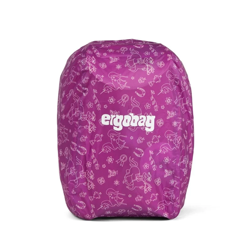 Ergobag Mini Regencape Pferde Regenhülle