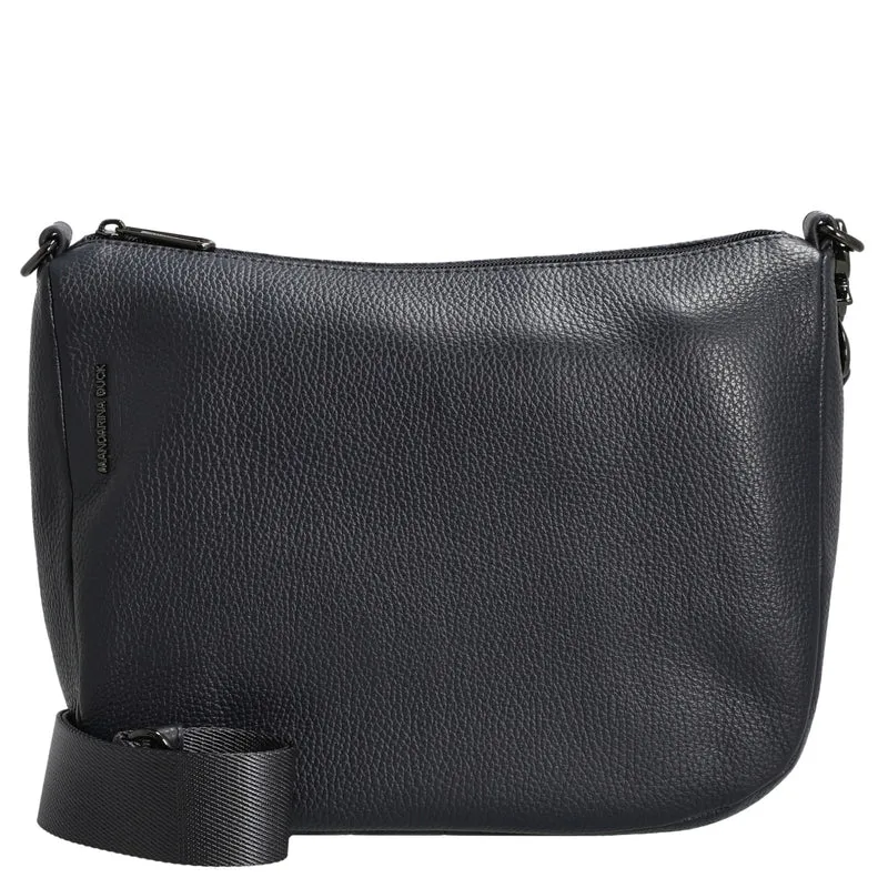 Mandarina Duck Mellow Leather Hobo - Umhängetasche 28.5 cm (dress blue)