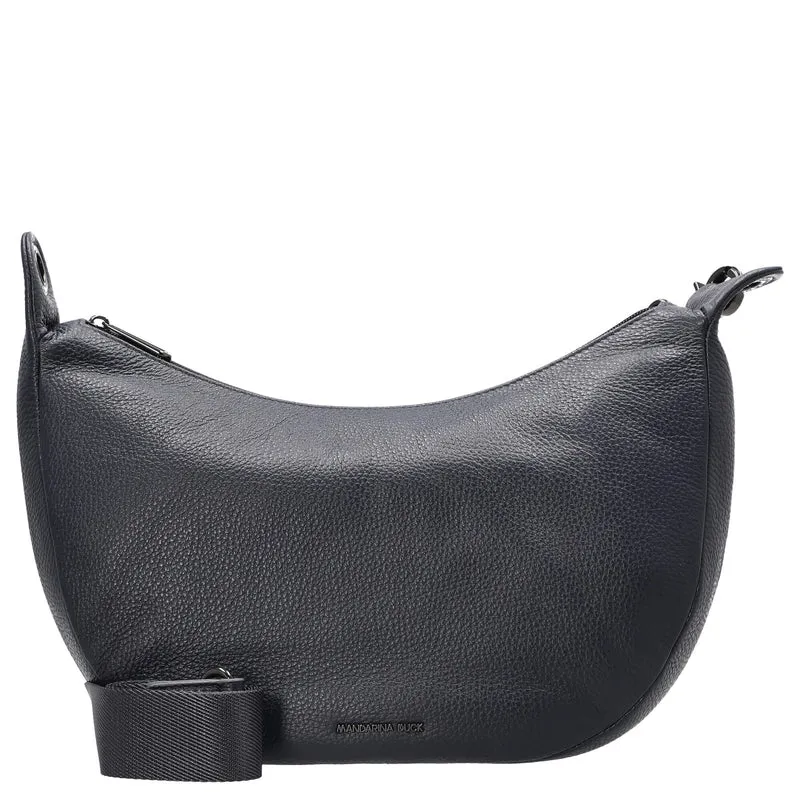 Mandarina Duck Mellow Leather - Umhängetasche S 35 cm (dress blue)