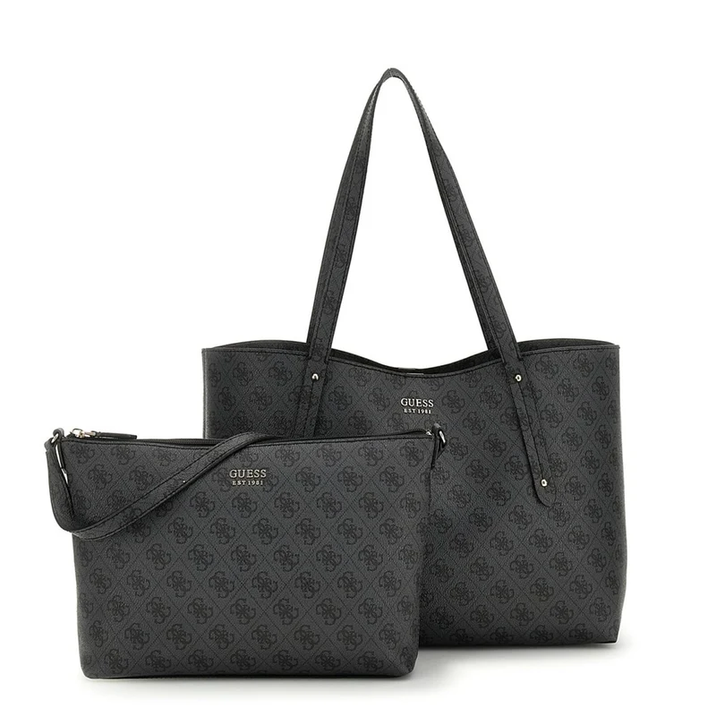 Guess Brenton Coal Logo Tote Bag HWLG96-48230-CLO
