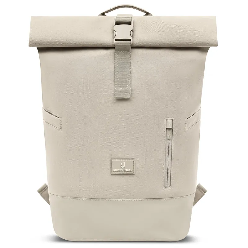 Johnny Urban Luca Medium - Rolltop Backpack 42 cm (sand)